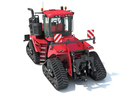 Tracked Articulated Tractor 3D model