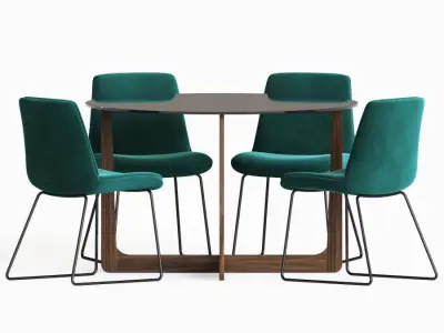 Dining Set 71 3D model