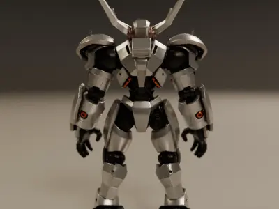 combat robot 3D print model