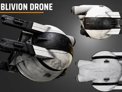 Oblivion Drone 3D model buy