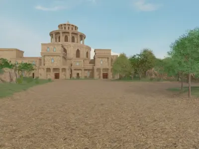 Ancient Shoreline City 3D model
