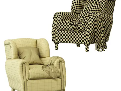 Cinema Armchair 3D model