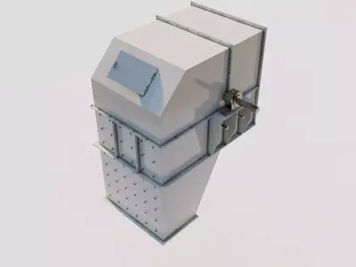 conveyor chute head 3D Model 3D model