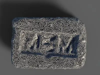 Brick 3D Scan Free low-poly 3D model