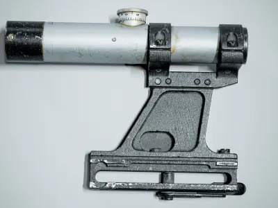 PBR PU Scope Game-ready 3D model Low-poly 3D model
