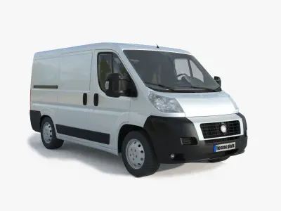 Fiat Ducato  Panelvan 3D model