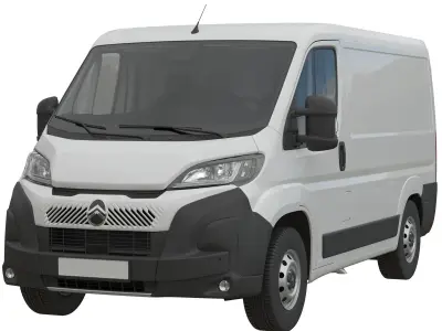2024 Citroen JUMPER  L1H1 Detailed interior 3D model