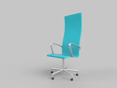 chair office 3D model