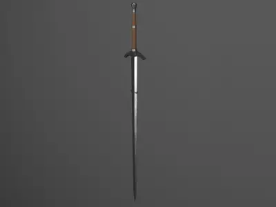 Sword Free low-poly 3D model get
