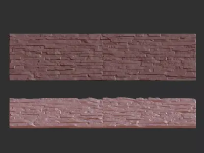 Decorative brick Rhodes 3D print model