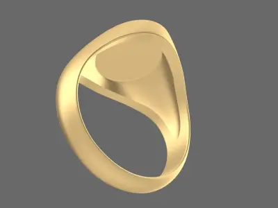 Signet Ring Free 3D print model