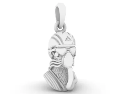 military aviation pilot pendant 3D print model