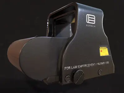  Holographic Look 3D model