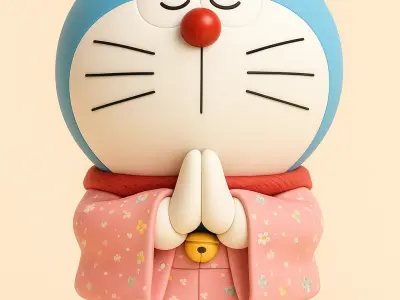 Doraemon 3d Model 3D print model