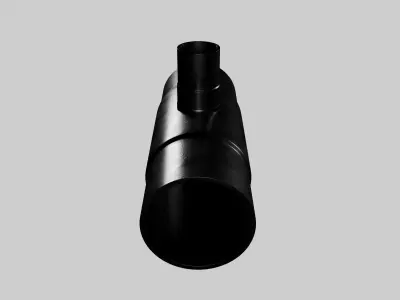 Fittings pipe 3D model