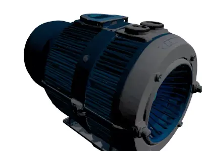 Futuristic SciFi Engine Power Unit 3D model