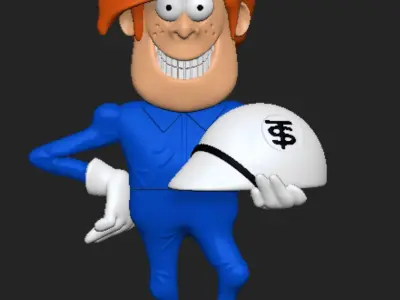 Tom Slick 3D print model