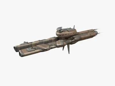 Spaceship(2)  purchase 3D model