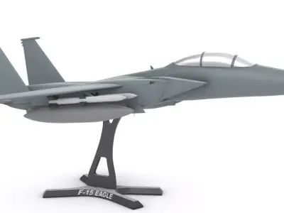 F 15 Eagle 3D print model