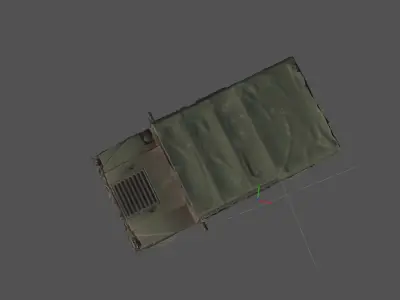 Hummer Military Jeep 3D model