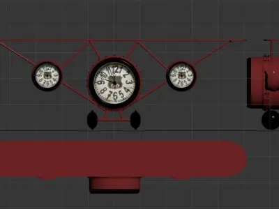  decorative plane 3D model