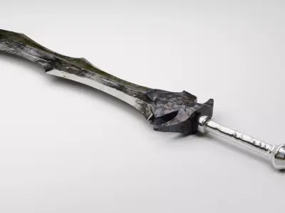 Black Knight Greatsword 3D model