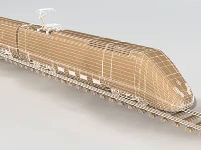 Etr frecciarossa 3D model