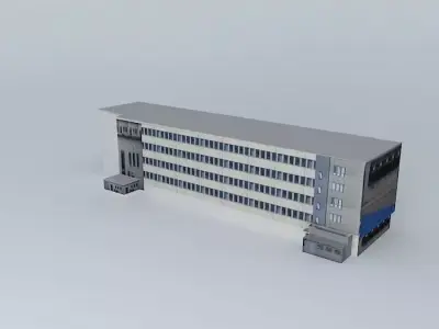 Square 1 A in Sandefjord Free 3D model