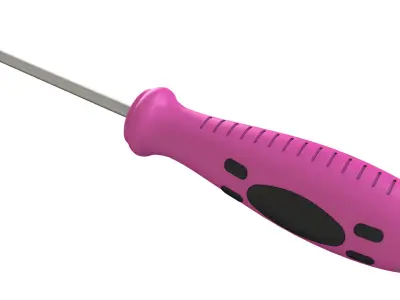 Screwdriver 3D model 3