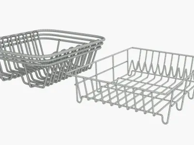 Dish Racks 3D model