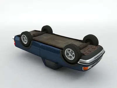 Small Pickup Truck 3D model