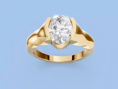 Antique Signet Ring 3D print model