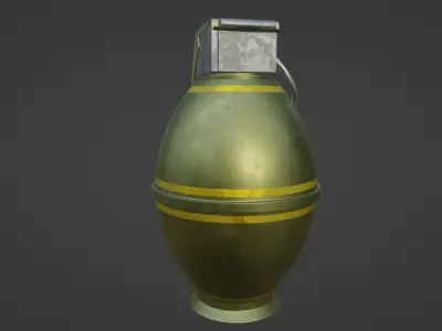 M26 Grenade 3D model