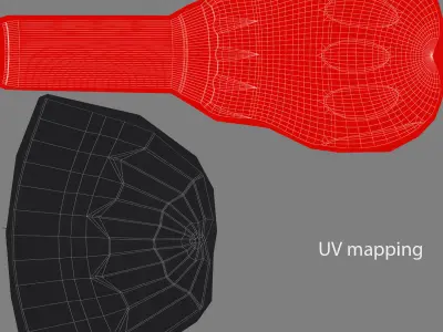 Realistic Screwdriver pen 3D model