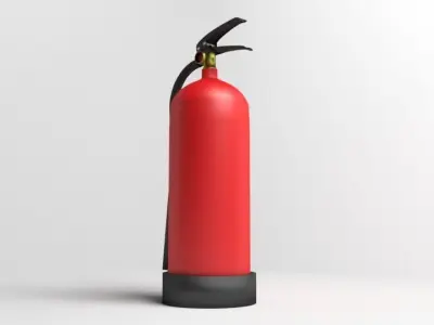 Fire Extinguisher 3 3D model