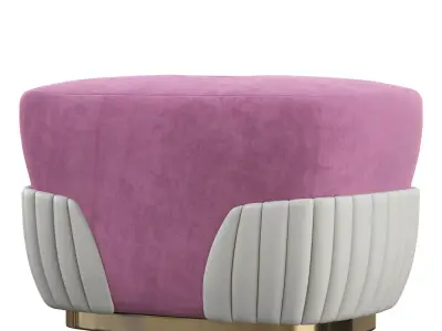Crystal Pouf 3D model