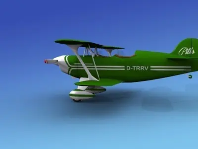 Pitts Special 3D model buy