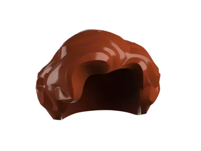 Custom3Dprint Minifigure Accessory - Minifigure Hair S2 - 025 3D print model