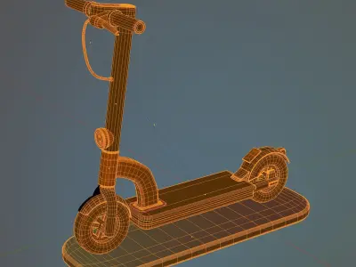 Electric  scooter  3D model