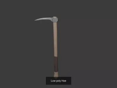 low poly equipment tools 3D Model Pack