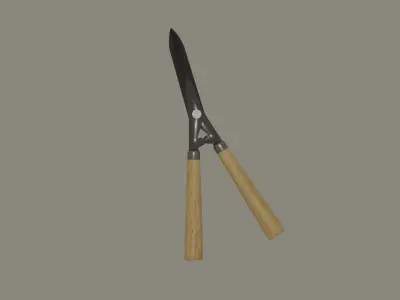 Hedge Shears 3D model