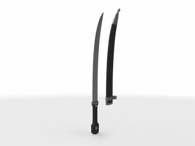 sword bebut 01  3D model