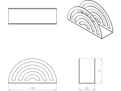 napkin holder 40110260 3D model