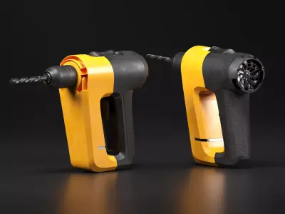 Power Drill 3D model purchase