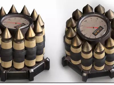 Dynamite 12 3D model