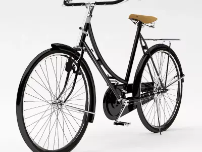 Dutch Bicycle Gazelle 3D model