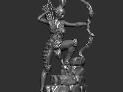 Chessboard piece - The Rook 3D print model