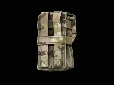 Blue Force Gear SMALL Trauma Kit Medical Pouch Low-poly 3D model