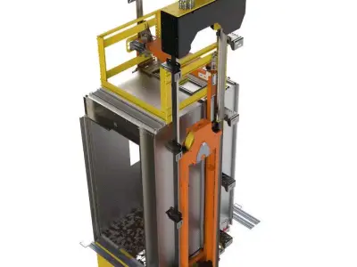 Elevator 800kg 3D model