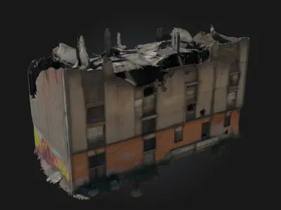 Abandoned Echoes  Haunting Remains of Forgotten Times 3D model